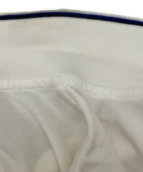 MONCLER（モンクレール）MONCLER (モンクレール) 半袖ポロシャツ ホワイト サイズ:Mの古着・服飾アイテム