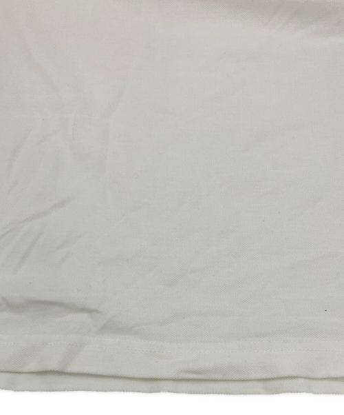 MONCLER（モンクレール）MONCLER (モンクレール) 半袖ポロシャツ ホワイト サイズ:Mの古着・服飾アイテム