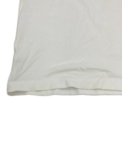 MONCLER（モンクレール）MONCLER (モンクレール) 半袖ポロシャツ ホワイト サイズ:Mの古着・服飾アイテム