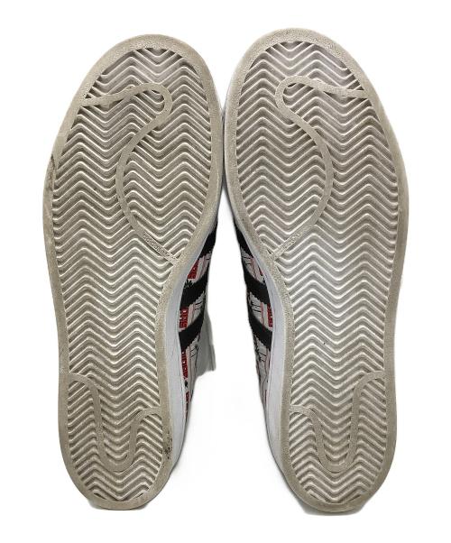 adidas（アディダス）adidas (アディダス) NIGO (二ゴー) スニーカー SUPERSTAR NIGO BEARFOOT ホワイト×ブラック サイズ:JP 270の古着・服飾アイテム