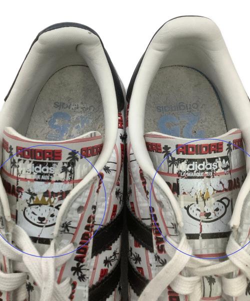 adidas（アディダス）adidas (アディダス) NIGO (二ゴー) スニーカー SUPERSTAR NIGO BEARFOOT ホワイト×ブラック サイズ:JP 270の古着・服飾アイテム