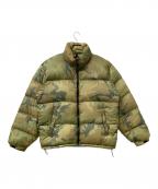 THE NORTH FACEザ ノース フェイス）の古着「ダウンジャケット NUPTSE DOWN JACKET」｜グリーン