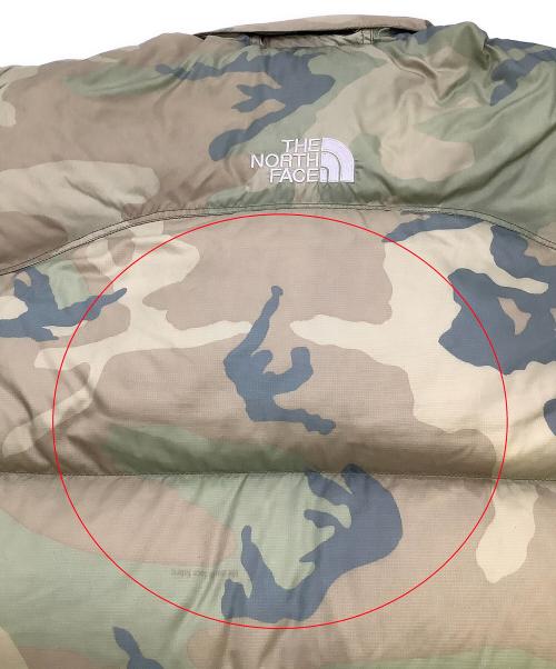 THE NORTH FACE（ザ ノース フェイス）THE NORTH FACE (ザ ノース フェイス) ダウンジャケット NUPTSE DOWN JACKET グリーン サイズ:Lの古着・服飾アイテム