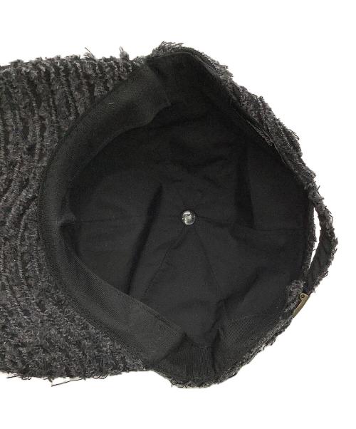 myne（マイン）myne (マイン) CA4LA (カシラ) キャップ ウェーブデニムキャップ グレーの古着・服飾アイテム