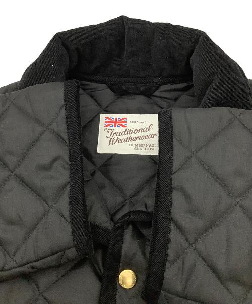 Traditional Weatherwear（トラディショナルウェザーウェア）Traditional Weatherwear (トラディショナルウェザーウェア) キルティングジャケット WAVERLY TWW BF ブラック サイズ:34の古着・服飾アイテム
