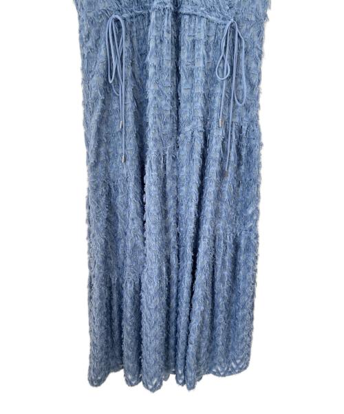 FRAY ID（フレイ アイディー）FRAY ID (フレイ アイディー) ノースリーブワンピース スカイブルーの古着・服飾アイテム