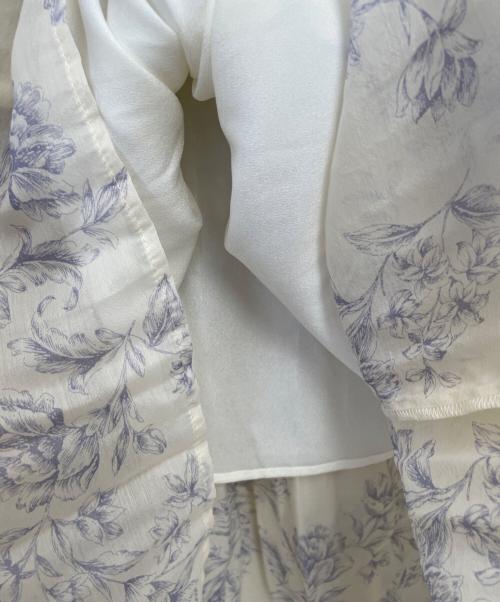 Snidel（スナイデル）Snidel (スナイデル) 半袖ワンピース イエロー×ブルー サイズ:1 未使用品の古着・服飾アイテム