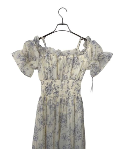 Snidel（スナイデル）Snidel (スナイデル) 半袖ワンピース イエロー×ブルー サイズ:1 未使用品の古着・服飾アイテム