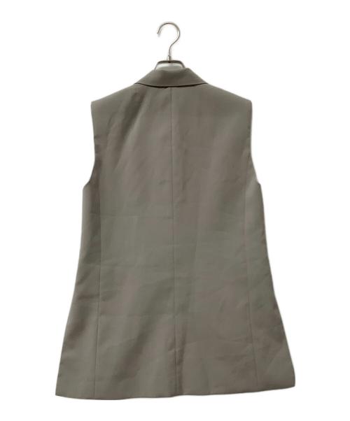 Apuweiser-riche（アプワイザーリッシェ）Apuweiser-riche (アプワイザーリッシェ) ジレ サイドスリットジレ ベージュ サイズ:2の古着・服飾アイテム