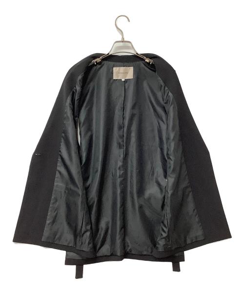 JUSGLITTY（ジャスグリッティー）JUSGLITTY (ジャスグリッティー) ジレ テーラードベスト ブラック サイズ:2の古着・服飾アイテム