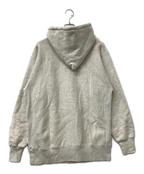 Champion REVERSE WEAVE（チャンピオン リバース ウィーブ）Champion REVERSE WEAVE (チャンピオン リバース ウィーブ) パーカー PULLOVER AFTER HOODED SWEAT SHIRT ホワイト サイズ:X-LARGEの古着・服飾アイテム