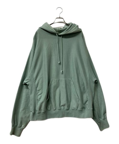 BOWWOW（バウワウ）BOWWOW (バウワウ) プルオーバーパーカー グリーン サイズ:XLの古着・服飾アイテム