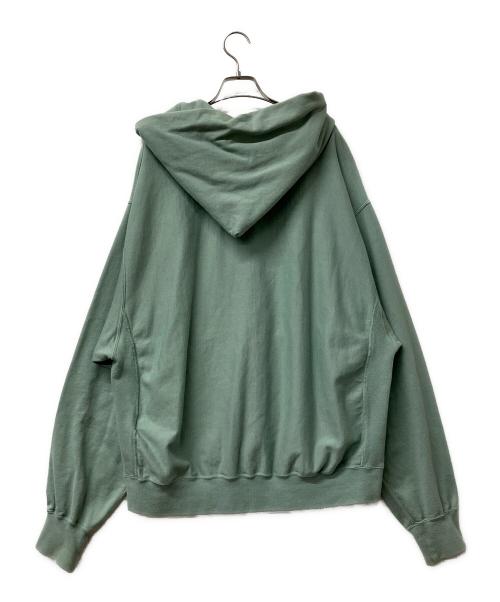 BOWWOW（バウワウ）BOWWOW (バウワウ) プルオーバーパーカー グリーン サイズ:XLの古着・服飾アイテム