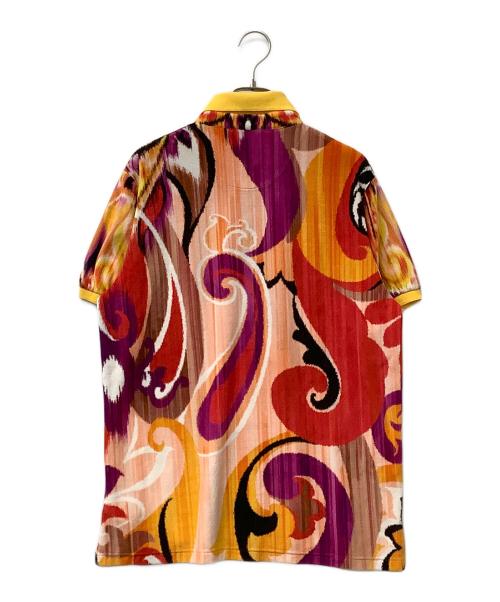 ETRO（エトロ）ETRO (エトロ) 半袖シャツ パイル地 襟付きポロシャツ マルチカラー サイズ:40の古着・服飾アイテム
