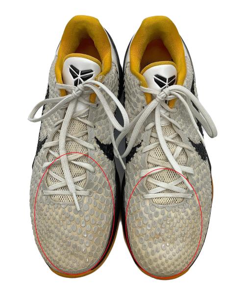 NIKE（ナイキ）NIKE (ナイキ) ローカットスニーカー KOBE 6 Protro ホワイト サイズ:cm 28の古着・服飾アイテム