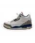 NIKE (ナイキ) ハイカットスニーカー AIR JORDAN 3 RETRO OG ホワイト×ブルー サイズ:cm 28：7000円
