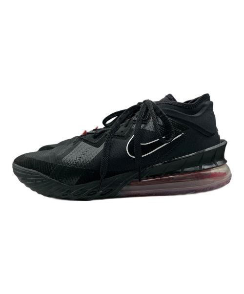 NIKE（ナイキ）NIKE (ナイキ) バスケットボールシューズ LEBRON XVIII LOW ブラック サイズ:cm 28の古着・服飾アイテム