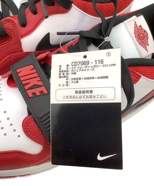 NIKE（ナイキ）NIKE (ナイキ) スニーカーAIR JORDAN LEGACY 312 LOW レッド×ホワイト×ブラック サイズ:cm 26.5の古着・服飾アイテム