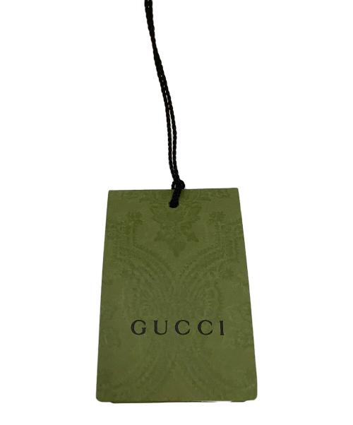 GUCCI（グッチ）GUCCI (グッチ) メッシュキャップ ロゴ付きキャップ 701324 ブラック×レッド サイズ:L (59cm)の古着・服飾アイテム