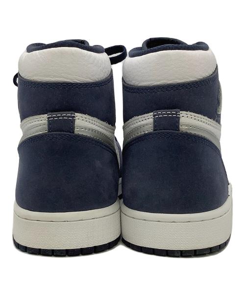 NIKE（ナイキ）NIKE (ナイキ) スニーカー AIR JORDAN 1 HIGH OG CO.JP ネイビー×ホワイト サイズ:cm 27の古着・服飾アイテム