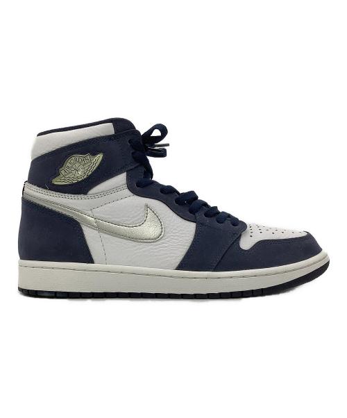 NIKE（ナイキ）NIKE (ナイキ) スニーカー AIR JORDAN 1 HIGH OG CO.JP ネイビー×ホワイト サイズ:cm 27の古着・服飾アイテム