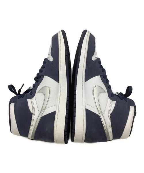 NIKE（ナイキ）NIKE (ナイキ) スニーカー AIR JORDAN 1 HIGH OG CO.JP ネイビー×ホワイト サイズ:cm 27の古着・服飾アイテム