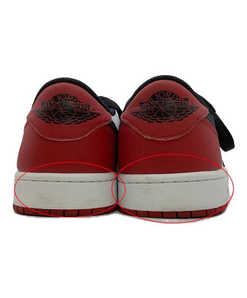NIKE（ナイキ）NIKE (ナイキ) スニーカー AIR JORDAN 1 RETRO LOW OG ブラック×レッド サイズ:cm 27の古着・服飾アイテム