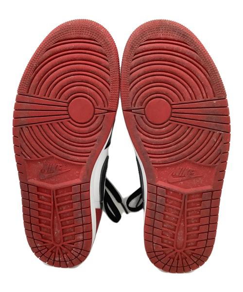 NIKE（ナイキ）NIKE (ナイキ) スニーカー AIR JORDAN 1 RETRO LOW OG ブラック×レッド サイズ:cm 27の古着・服飾アイテム