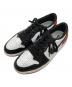 NIKE（ナイキ）の古着「スニーカー AIR JORDAN 1 RETRO LOW OG」｜ブラック×レッド