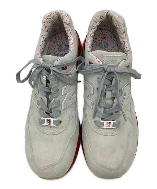 NEW BALANCE（ニューバランス）NEW BALANCE (ニューバランス) スニーカー New Balance 580 Bait Storm Shadow グレー×レッド サイズ:27の古着・服飾アイテム