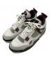 NIKE（ナイキ）の古着「スニーカーAIR JORDAN 4 RETRO PSG」｜ホワイト×パープル