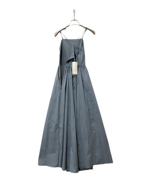 FRAY ID（フレイ アイディー）FRAY ID (フレイ アイディー) キャミソールワンピース バックオープンキャミワンピース スカイブルーの古着・服飾アイテム