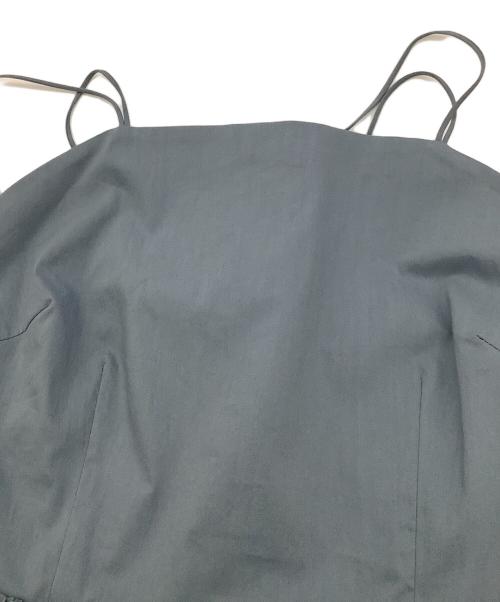 FRAY ID（フレイ アイディー）FRAY ID (フレイ アイディー) キャミソールワンピース バックオープンキャミワンピース スカイブルーの古着・服飾アイテム