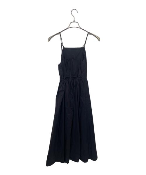 Snidel（スナイデル）Snidel (スナイデル) キャミソールワンピース ブラックの古着・服飾アイテム