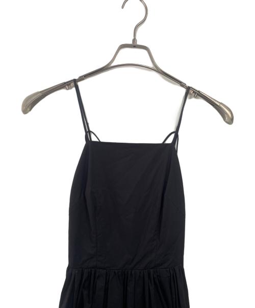 Snidel（スナイデル）Snidel (スナイデル) キャミソールワンピース ブラックの古着・服飾アイテム