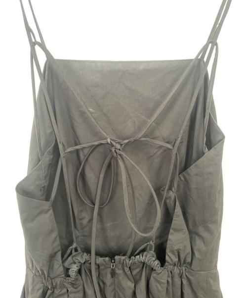 Snidel（スナイデル）Snidel (スナイデル) キャミソールワンピース ブラックの古着・服飾アイテム