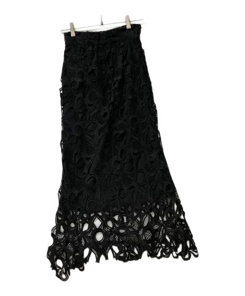 Snidel（スナイデル）Snidel (スナイデル) ロングスカート ブラックの古着・服飾アイテム