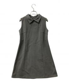 Snidel（スナイデル）の古着「ノースリーブワンピース カラーミニワンピース」｜グレー