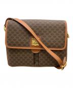 CELINEセリーヌ）の古着「ショルダーバッグ マカダム」｜ブラウン