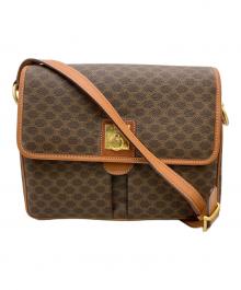 CELINE（セリーヌ）の古着「ショルダーバッグ マカダム」｜ブラウン