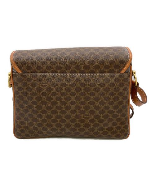 CELINE（セリーヌ）CELINE (セリーヌ) ショルダーバッグ マカダム ブラウンの古着・服飾アイテム