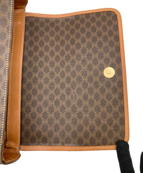 CELINE（セリーヌ）CELINE (セリーヌ) ショルダーバッグ マカダム ブラウンの古着・服飾アイテム