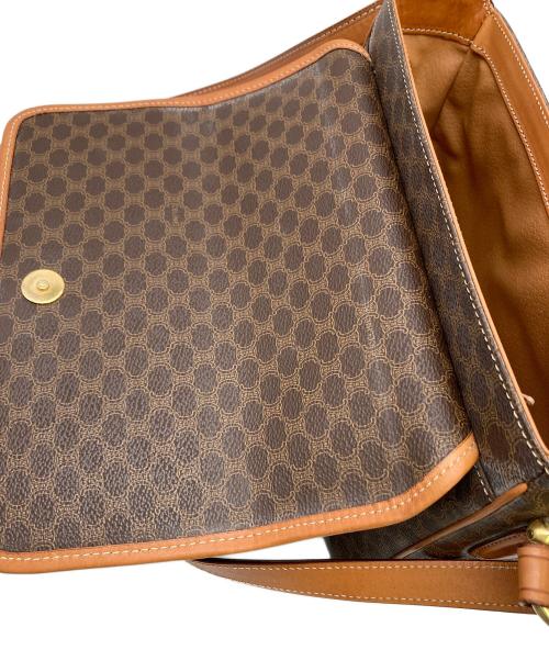 CELINE（セリーヌ）CELINE (セリーヌ) ショルダーバッグ マカダム ブラウンの古着・服飾アイテム