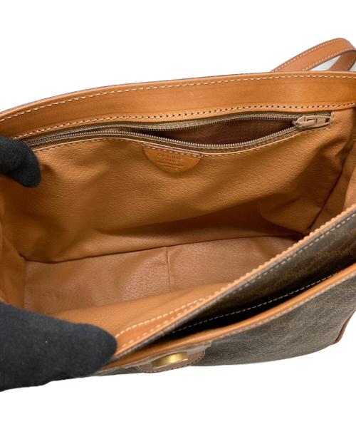 CELINE（セリーヌ）CELINE (セリーヌ) ショルダーバッグ マカダム ブラウンの古着・服飾アイテム