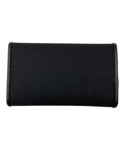 PRADA（プラダ）PRADA (プラダ) キーケース トライアングルロゴ ブラックの古着・服飾アイテム