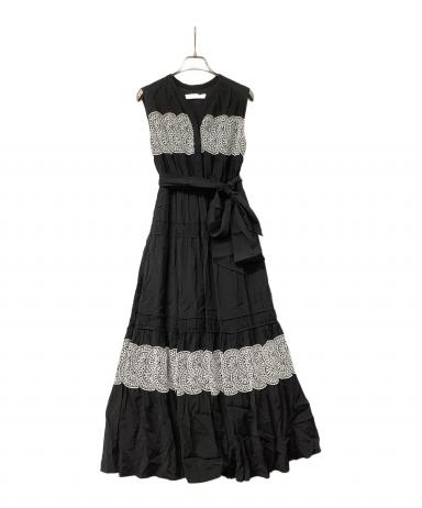 【試着のみ】Herlipto Scala Lace-Trimmed Dress 中古・古着通販】HER LIP TO (ハーリップトゥ) ワンピース Scala Lace