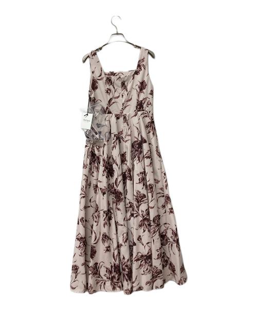 HER LIP TO（ハーリップトゥ）HER LIP TO (ハーリップトゥ) dahlia belted dress ブラウン サイズ:Mの古着・服飾アイテム