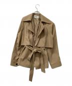 FRAY IDフレイ アイディー）の古着「トレンチコート 3wayミドルトレンチコート」｜ブラウン