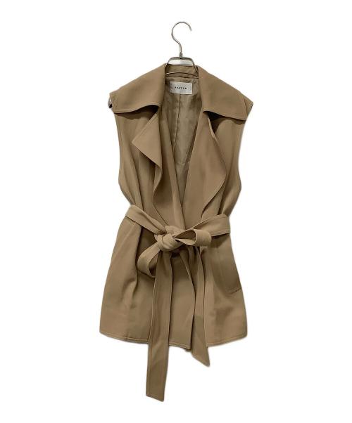 FRAY ID（フレイ アイディー）FRAY ID (フレイ アイディー) トレンチコート 3wayミドルトレンチコート ブラウン サイズ:1の古着・服飾アイテム