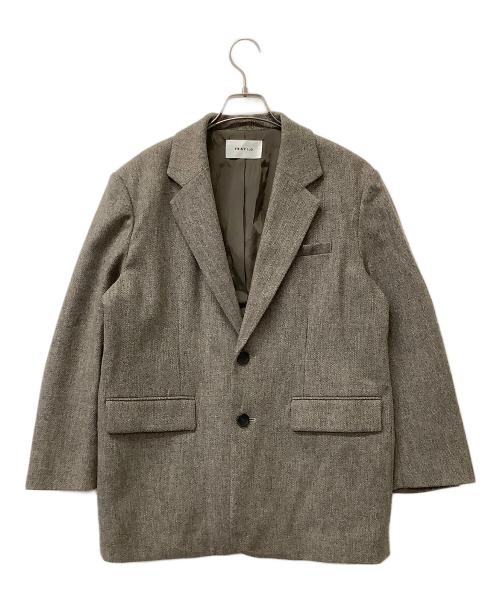 FRAY ID（フレイ アイディー）FRAY ID (フレイ アイディー) ジャケット バリエーションオーバーサイズジャケット ブラウンの古着・服飾アイテム